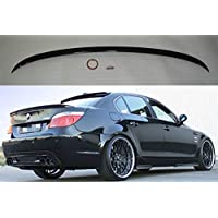CAIXCAR ALERÓN TRASERO SERIE 5 E60 DESDE 2003 A 2010 NEGRO BRILLO SPOILER